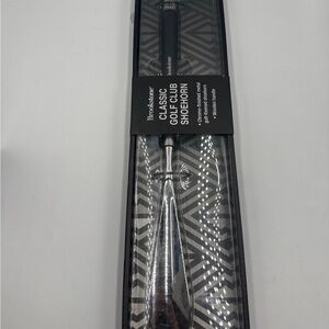 Brookstone Black & Silver Classic Golf-Club Shoehorn